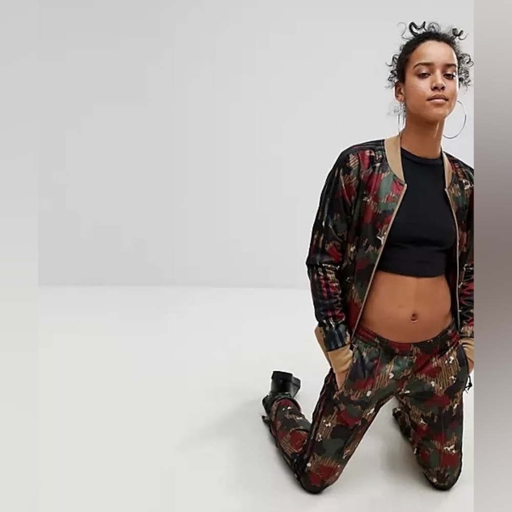 Adidas Pharrell Williams HU Hiking SST Camo Track Jacket - Picture 5 of 16